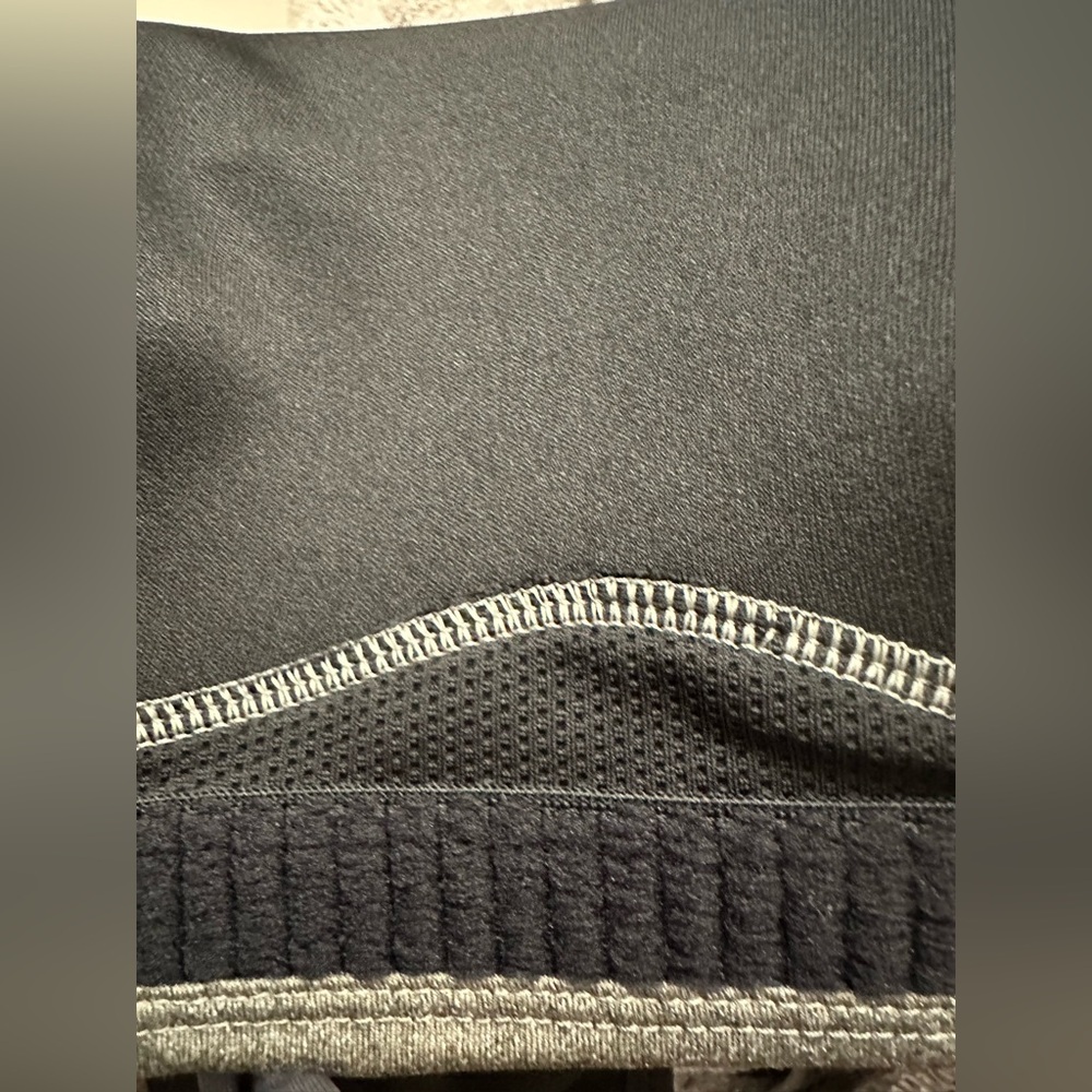 Nike Dri Fit Victoria Shape Sports Bra Gray & black mesh size Large . Like New! - Picture 3 of 4